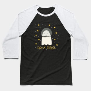 Cute space ghost Baseball T-Shirt